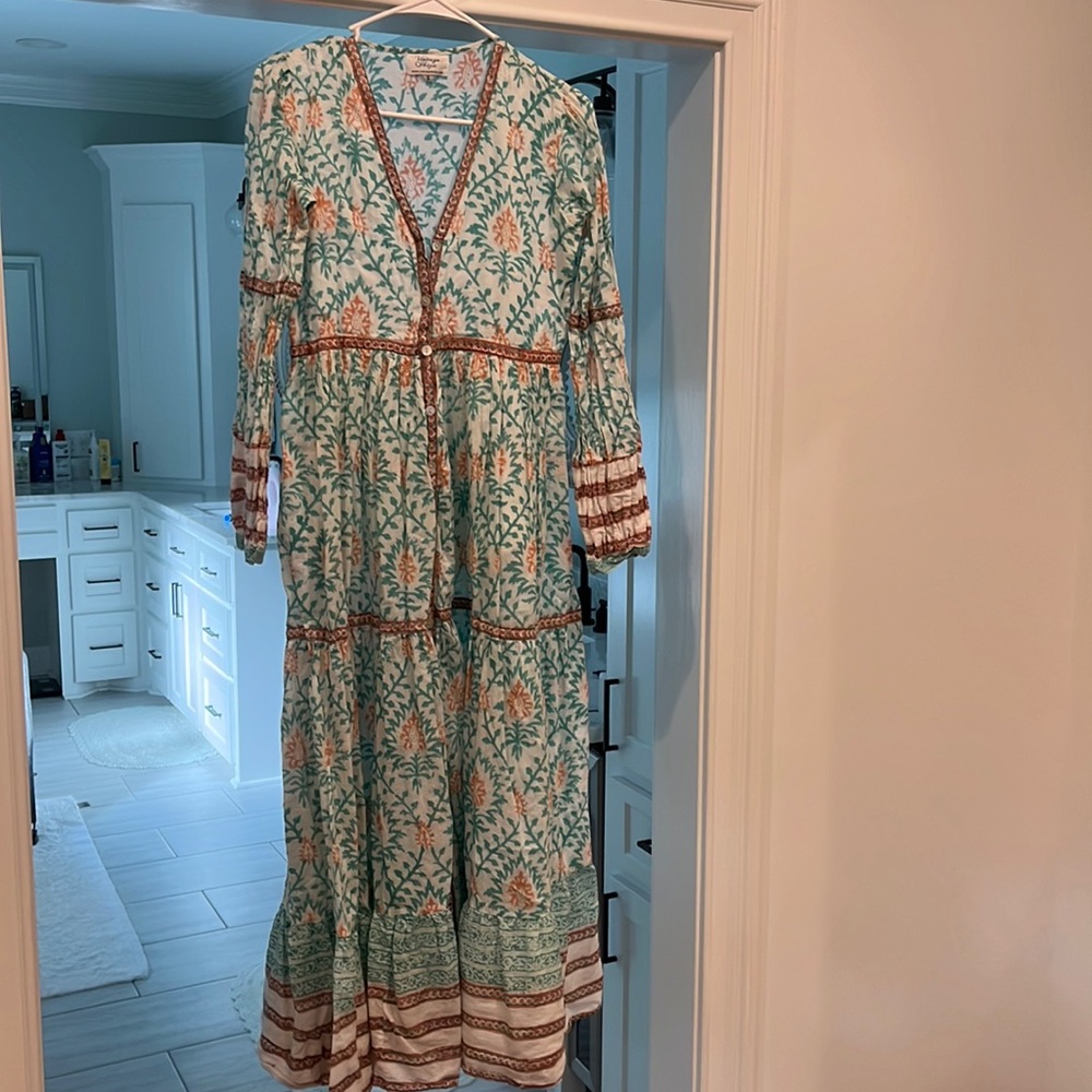 Vintage ibiza maxi dress